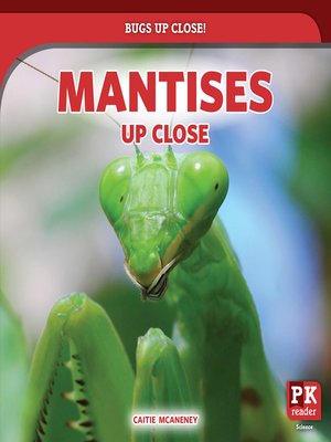 cover image of Mantises Up Close